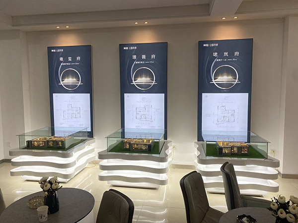 白银坤阳华府地产瓜州户型模型